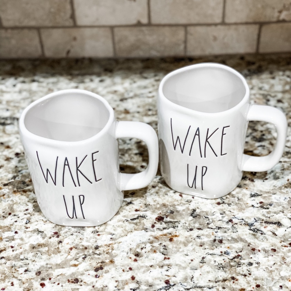 Rae Dunn - Wake Up Mugs